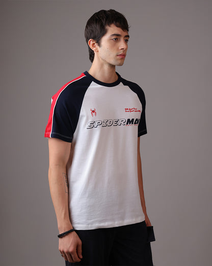 Spider-Man Relaxed Fit Raglan Tshirt  Men