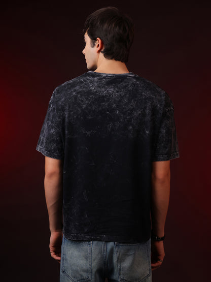 Spider-Man Brand New Day Acid Wash Oversized Tshirt