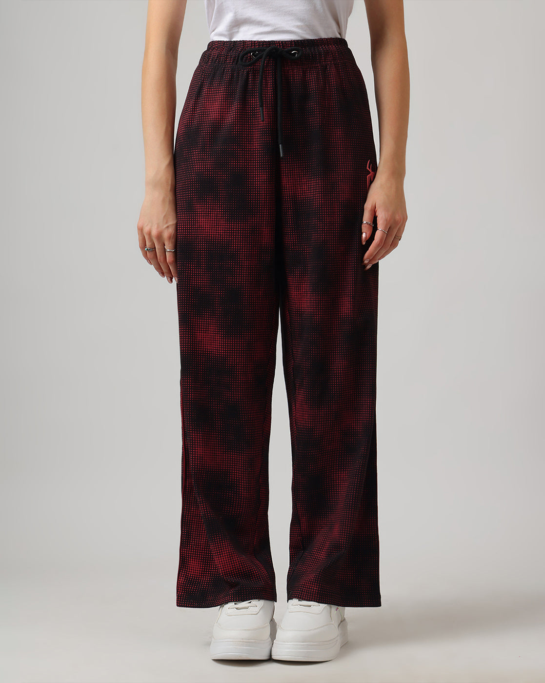 Spider-Man Printed Regular  Fit Joggers For Women
