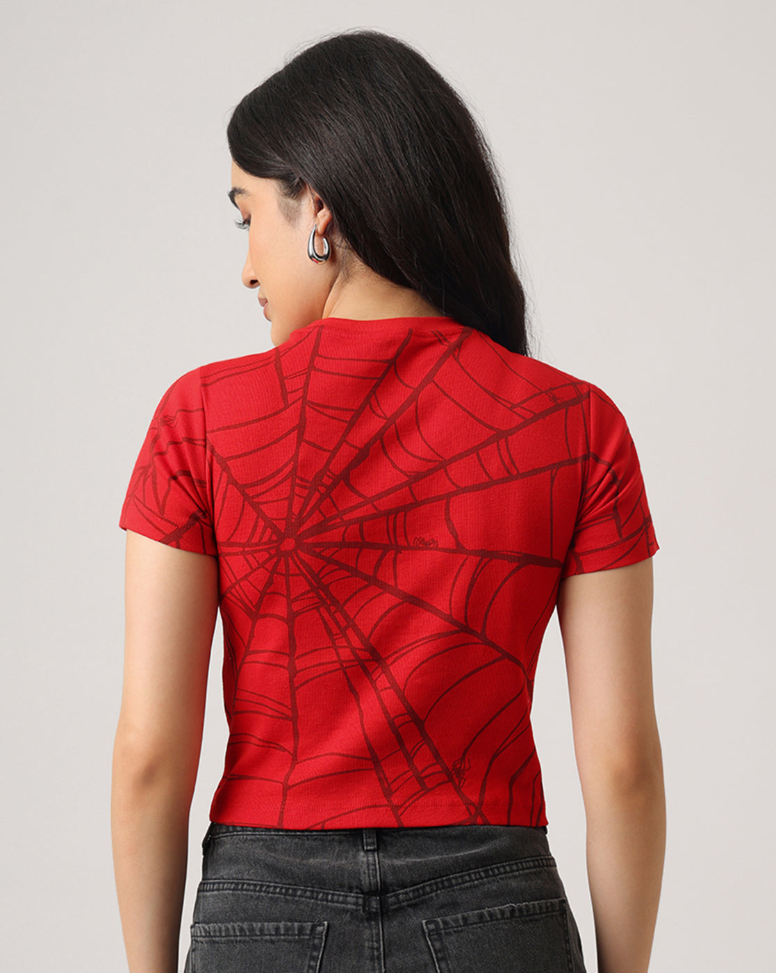 Spider-Man Slim Fit Tshirt Women