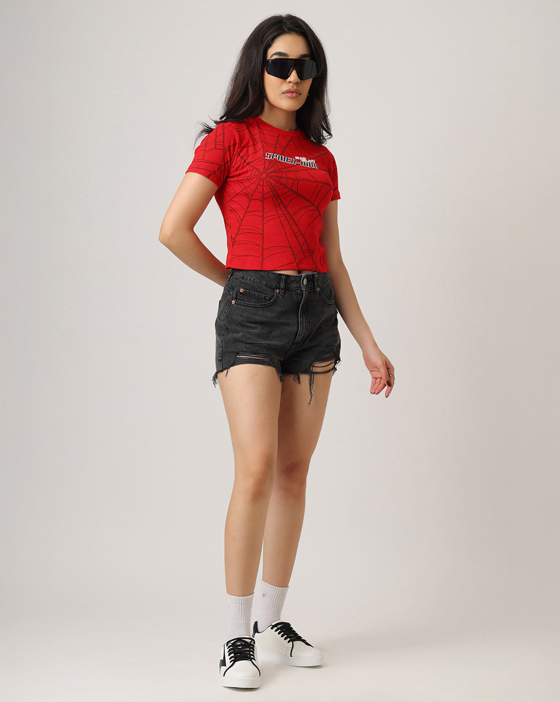 Spider-Man Slim Fit Tshirt Women
