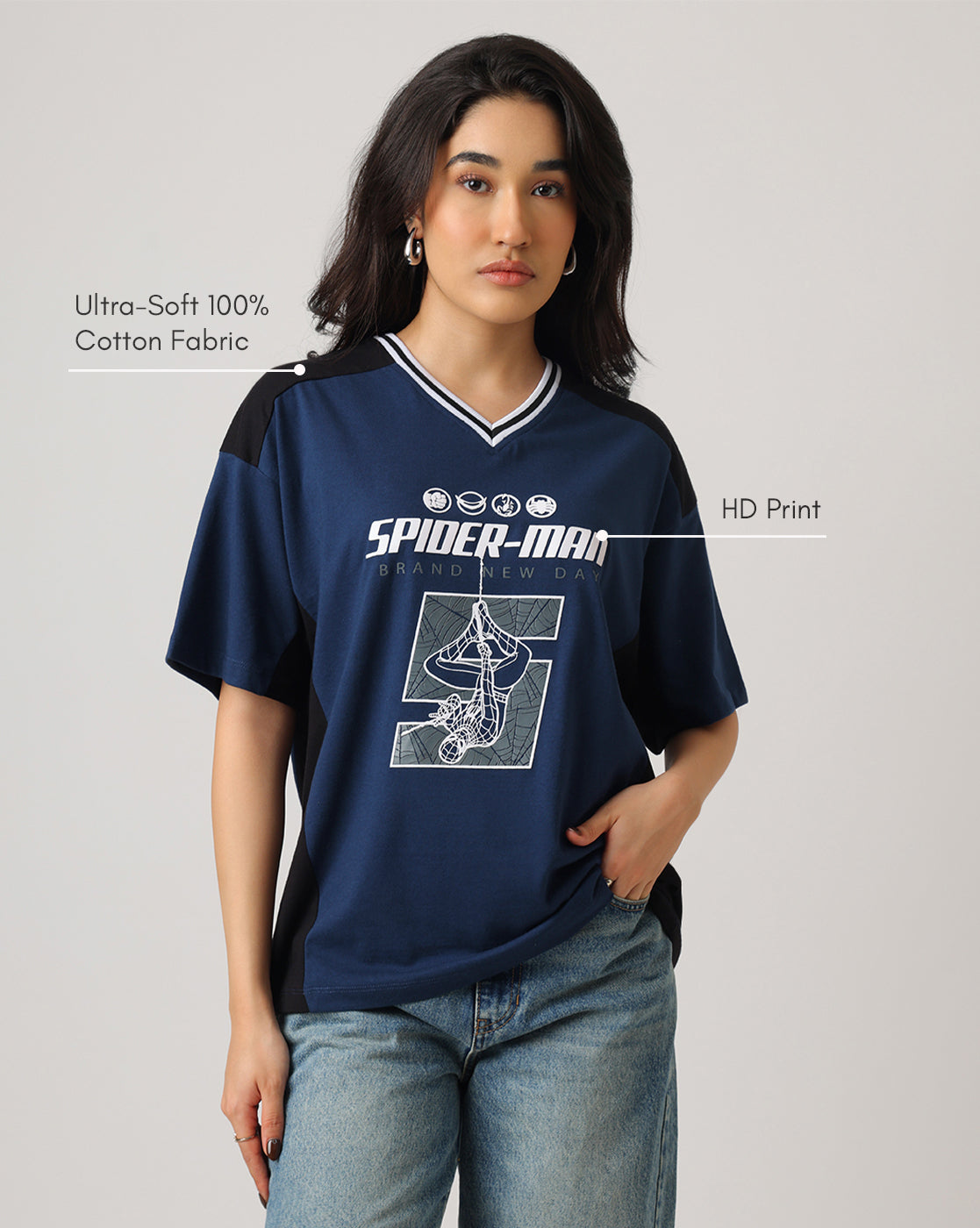 Spider-Man Brand New Day Oversized Tshirt