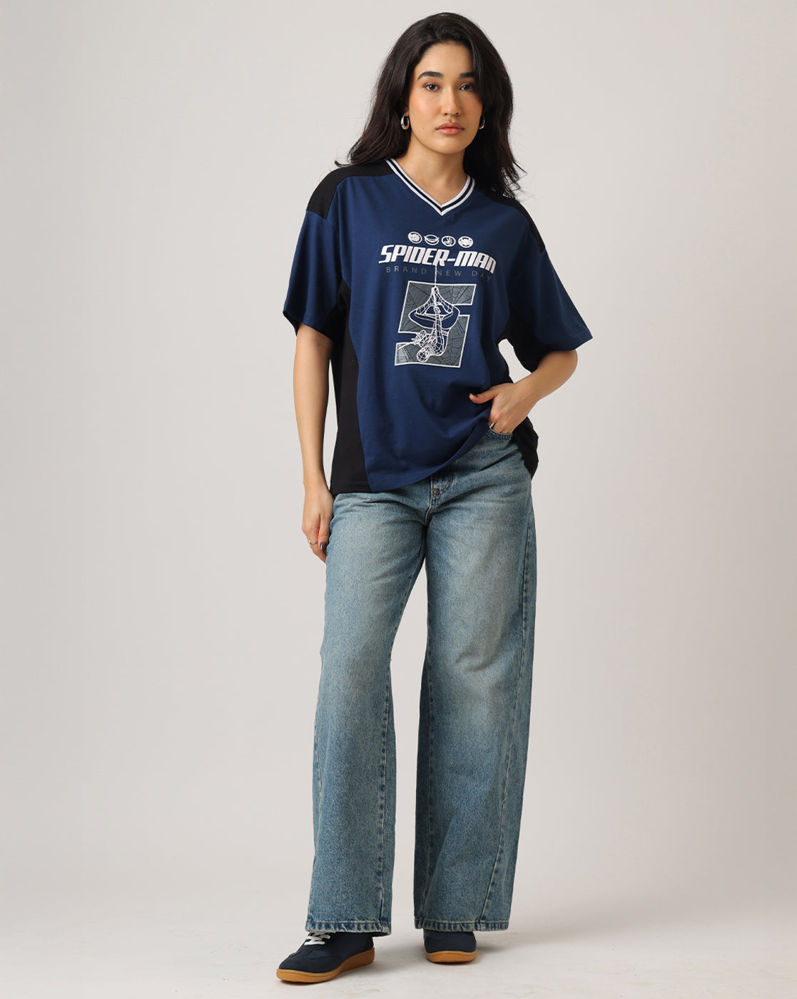 Spider-Man Oversized Tshirt Women