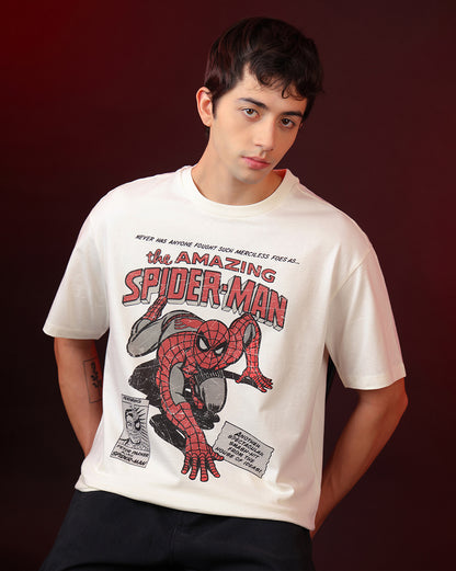 The Amazing Spider-Man Oversized Tshirt Men