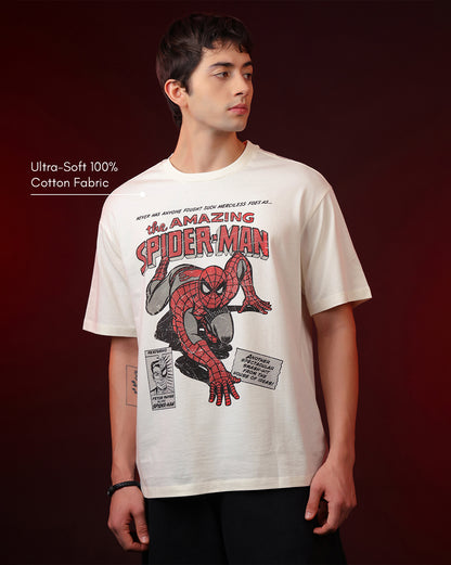 The Amazing Spider-Man Oversized Tshirt Men