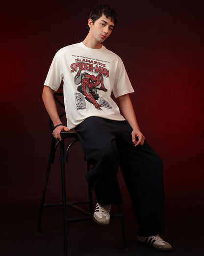 The Amazing Spider-Man Oversized Tshirt Men