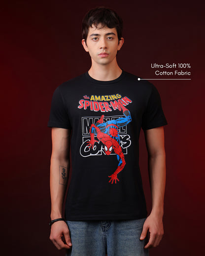The Amazing Spider-Man Marvel Comics Regular Fit Tshirt Men