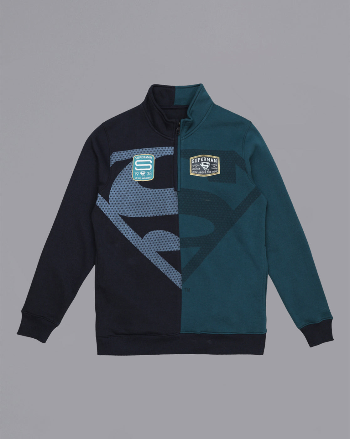 Superman Printed RegularFit Sweatshirt For Men