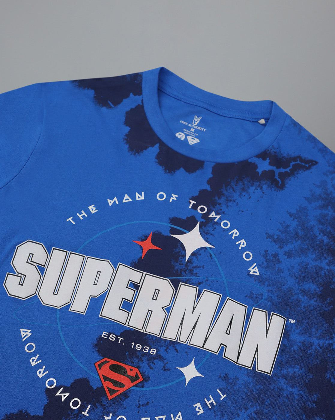 Superman Printed Regular Fit Tshirt For Men