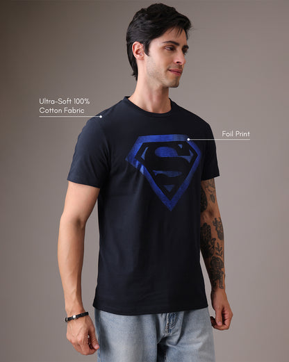 Superman Regular Fit Tshirt  Men