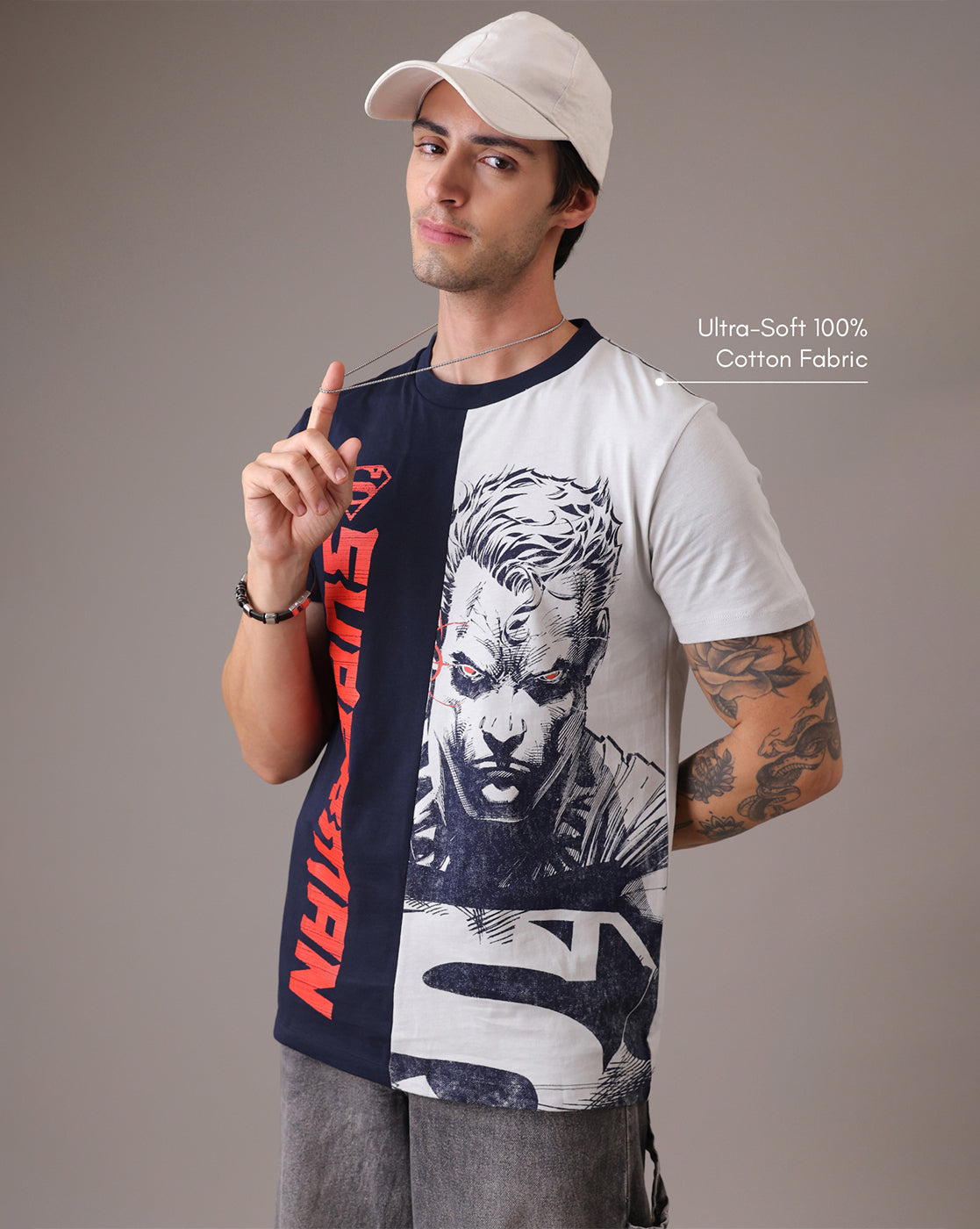 Superman  Regular Fit Tshirt  Men