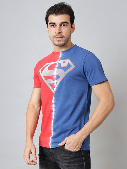 Superman Tie-Dye Regular Fit Tshirt Men