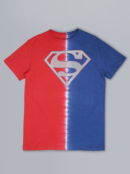 Superman Tie-Dye Regular Fit Tshirt Men
