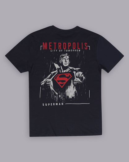 Superman Printed Regular Fit Tshirt For Men
