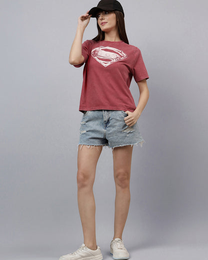Superman  Regular Fit Tshirt  Women