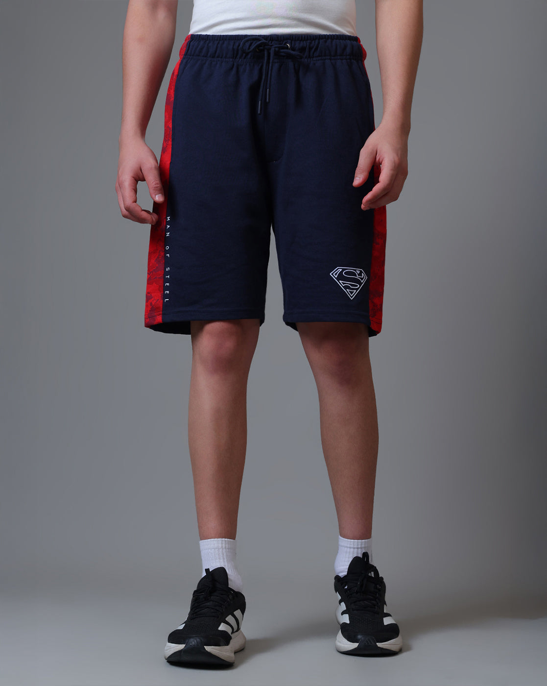 Superman Printed  Regular Fit Shorts For Men