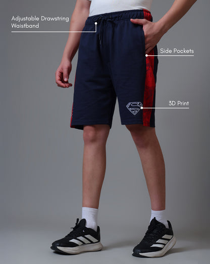 Superman  Regular Fit Shorts  Men