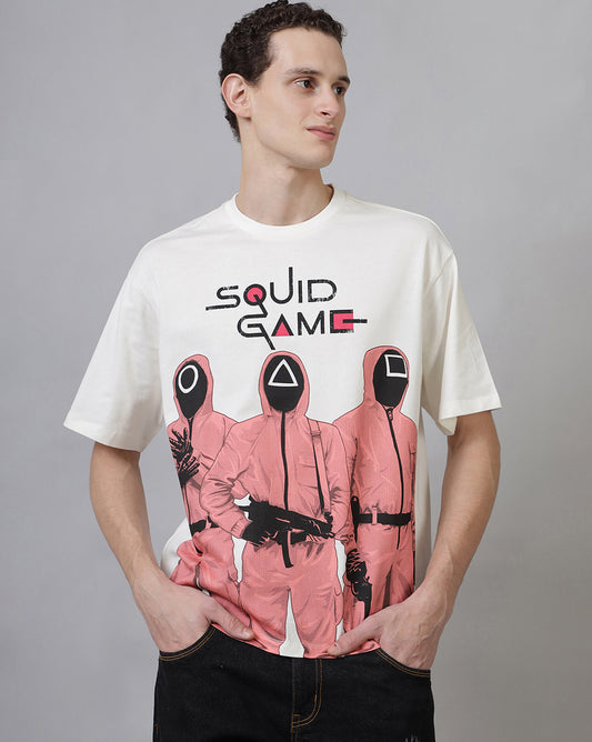 Squid Game Oversized Tshirt Men
