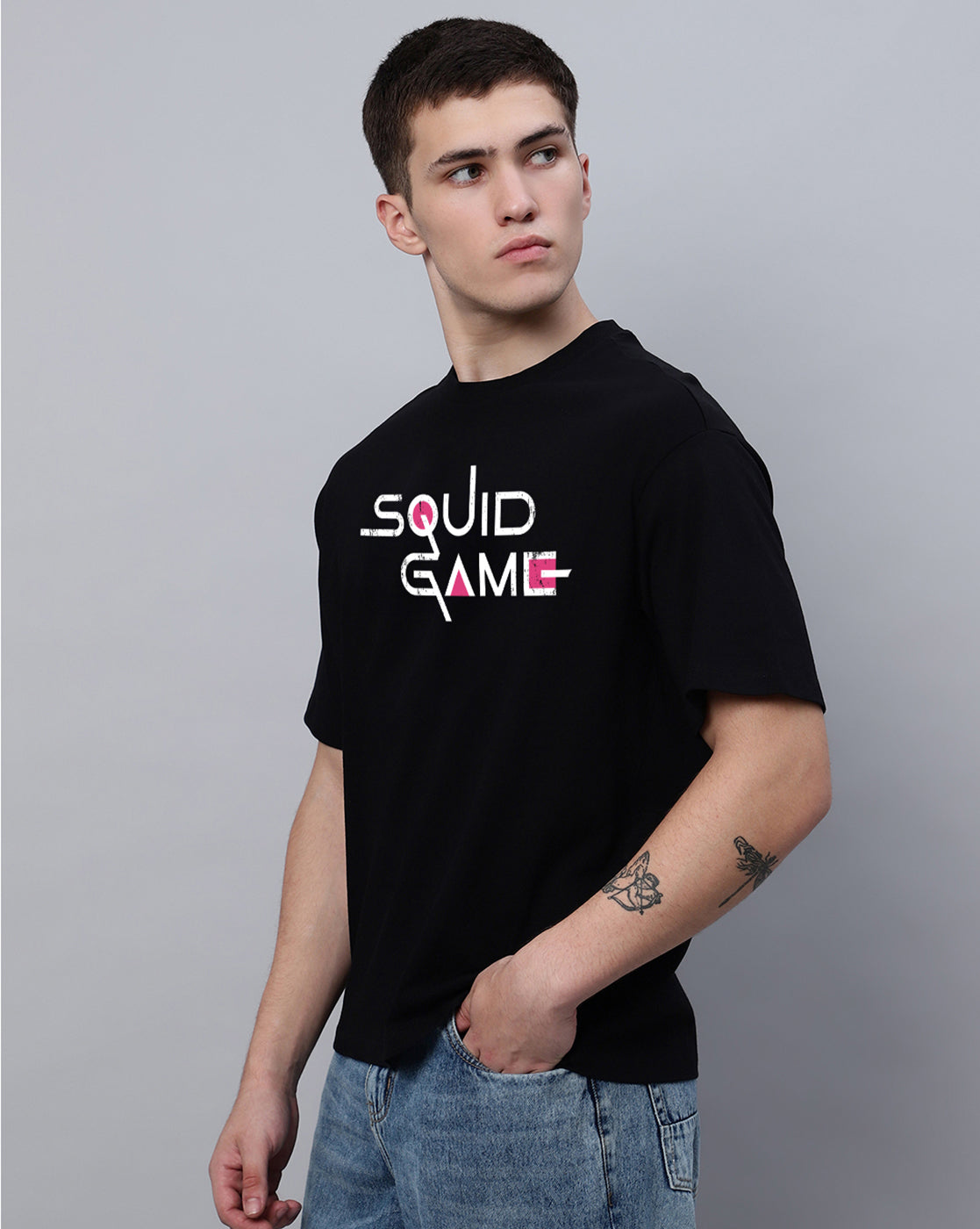 Squid Game Oversized Tshirt Men