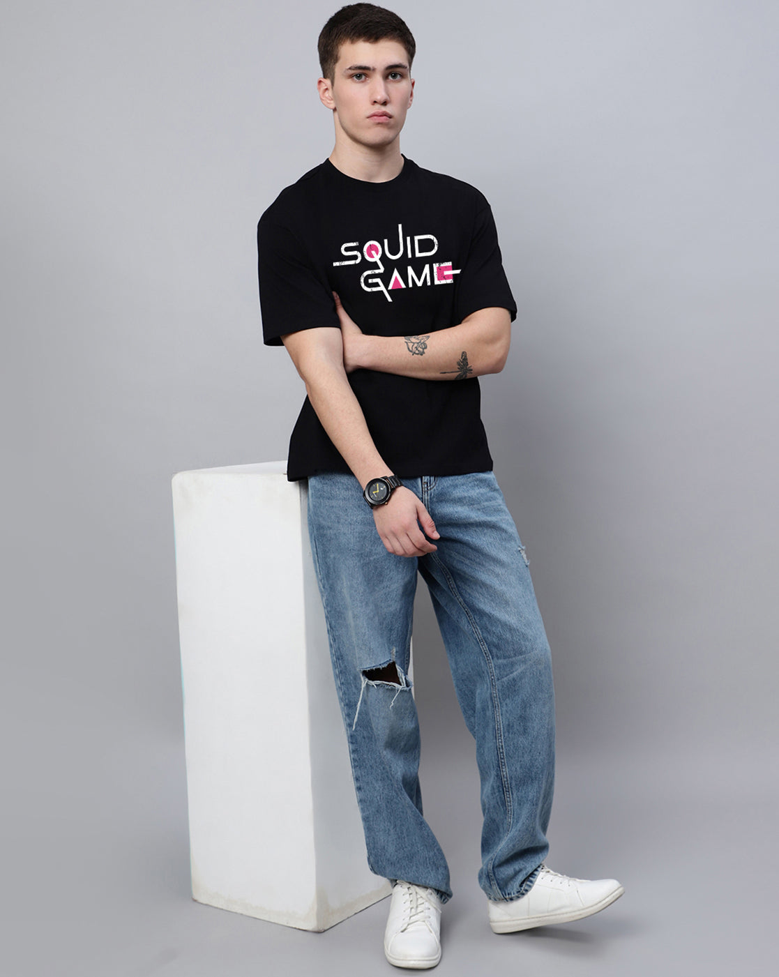 Squid Game Oversized Tshirt Men