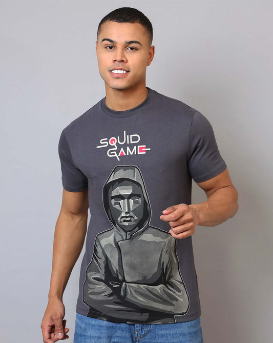 Squid Game Printed Regular Fit Tshirt For Men