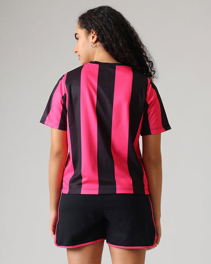 Squid Game Relaxed Fit T-Shirt & Regular Fit Shorts Co-ord Set Women