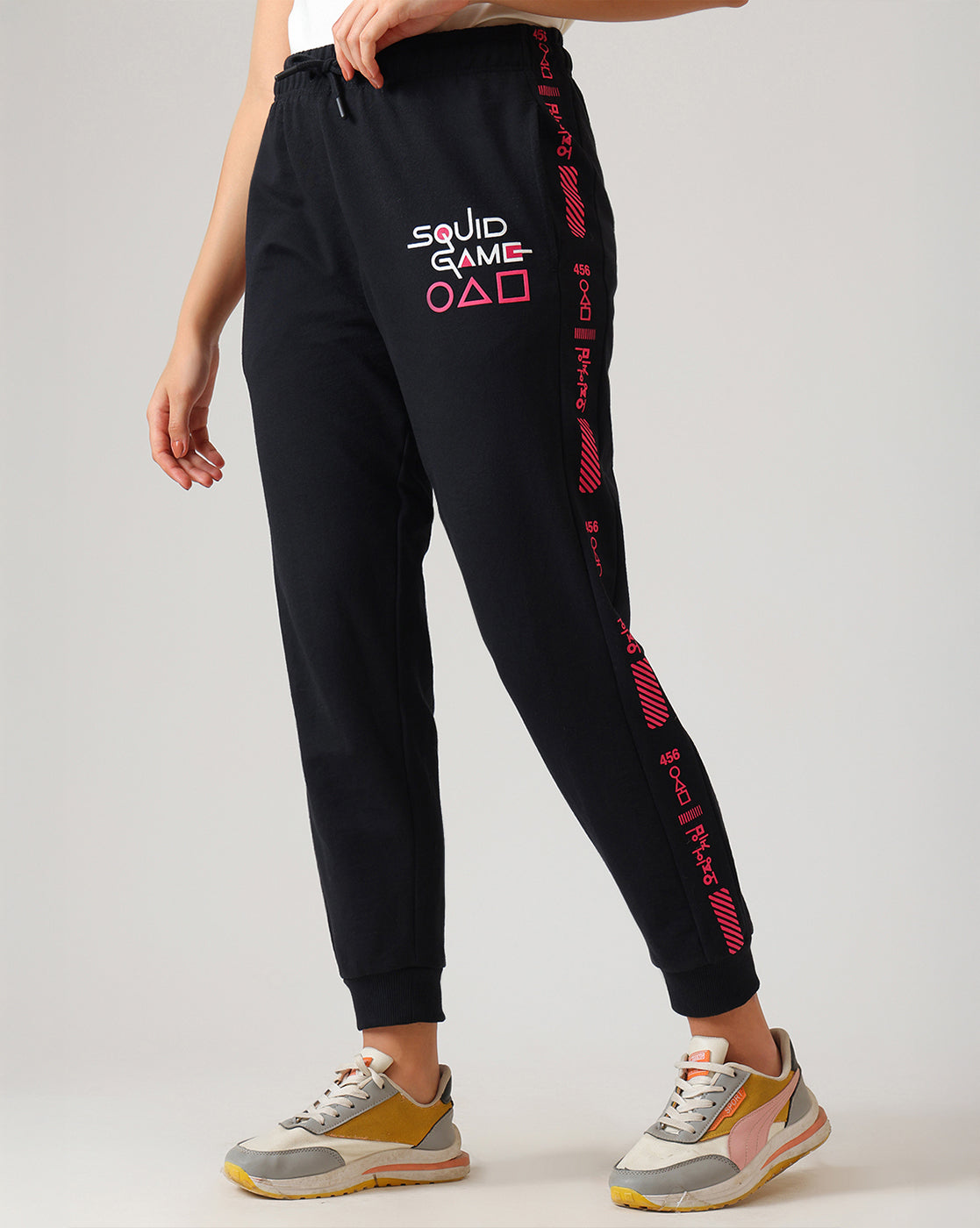 Squid Game Printed  Joggers For Women
