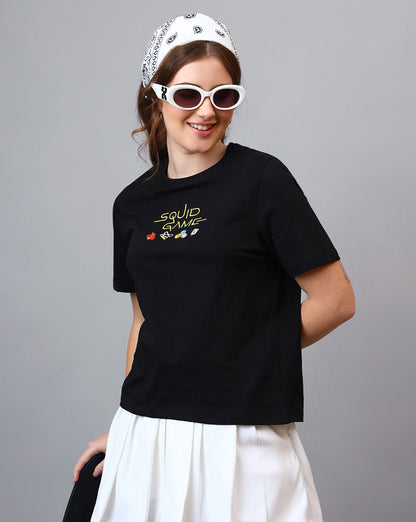 Squid Game  Regular Fit Tshirt  Women