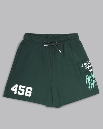Squid Game Regular Fit Shorts Women