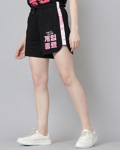 Squid Game Regular Fit Shorts Women