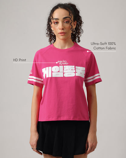 Squid Game Regular Fit Tshirt Women