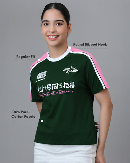 Squid Game Regular Fit Tshirt Women