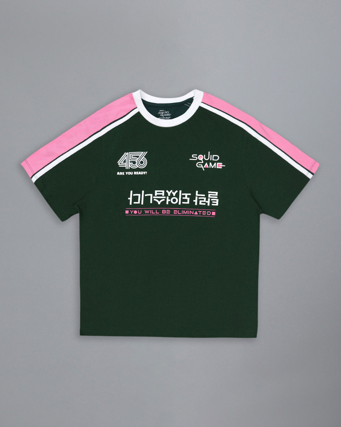 Squid Game Printed Regular Fit Tshirt For Women