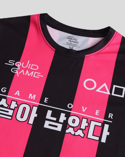 Squid Game Regular Fit Varsity Tshirt Women