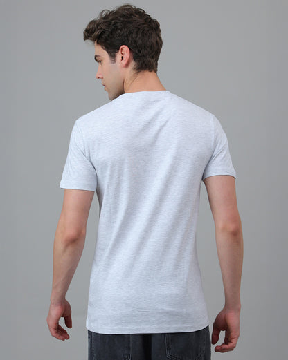 Men Solid Regular Fit Pack Of 2 Tshirt  Men