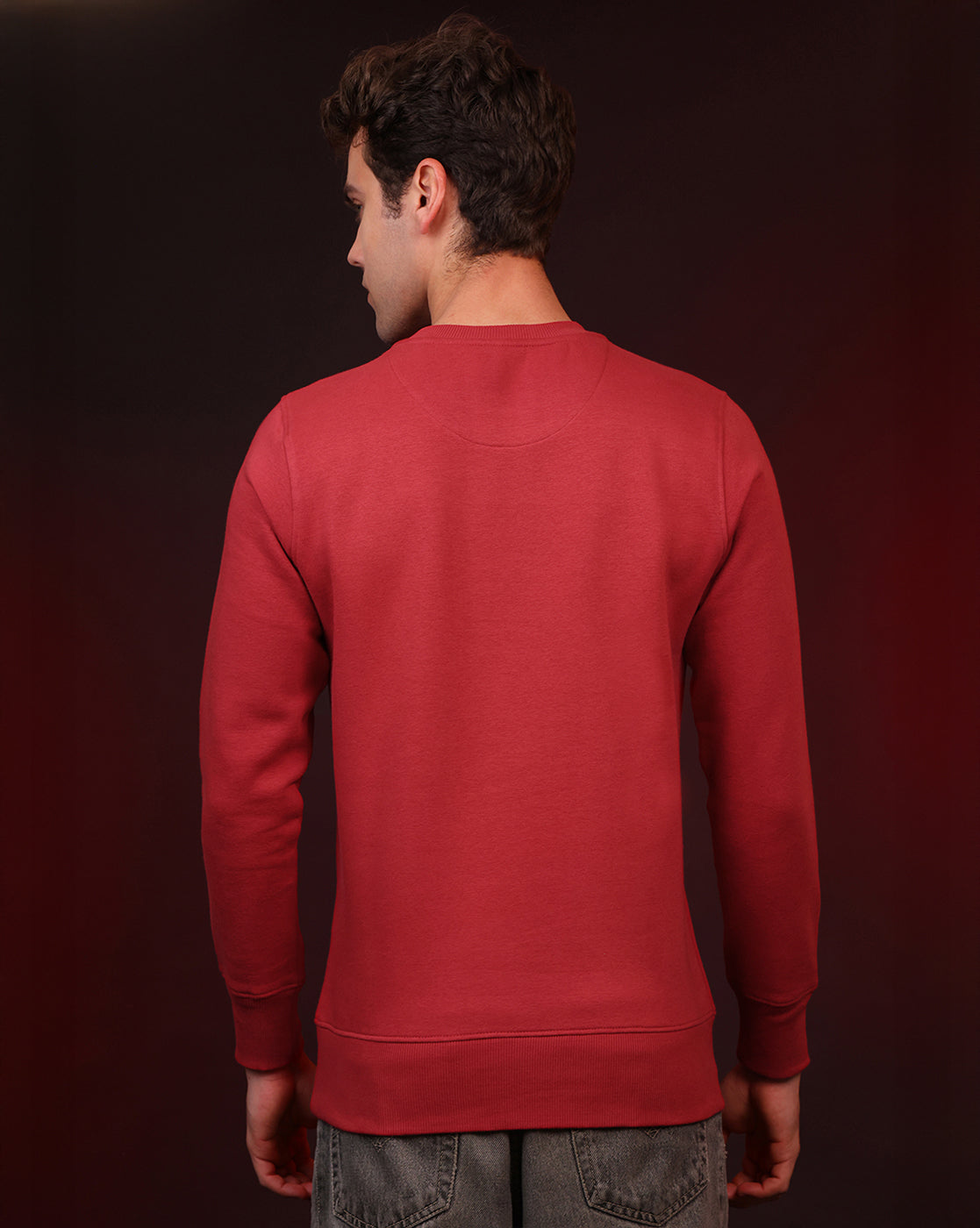 Stranger Things Demodog Ugly Sweater Theme Regular Fit Sweatshirt Men