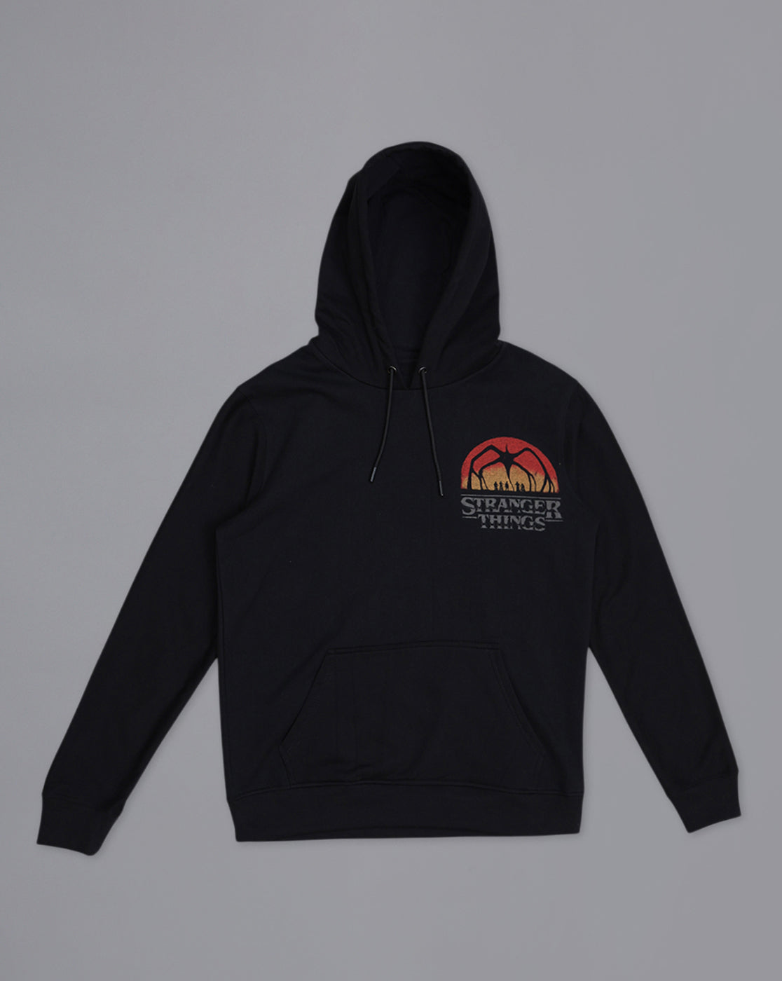 Stranger Things Printed Regular Fit Hoodie For Men