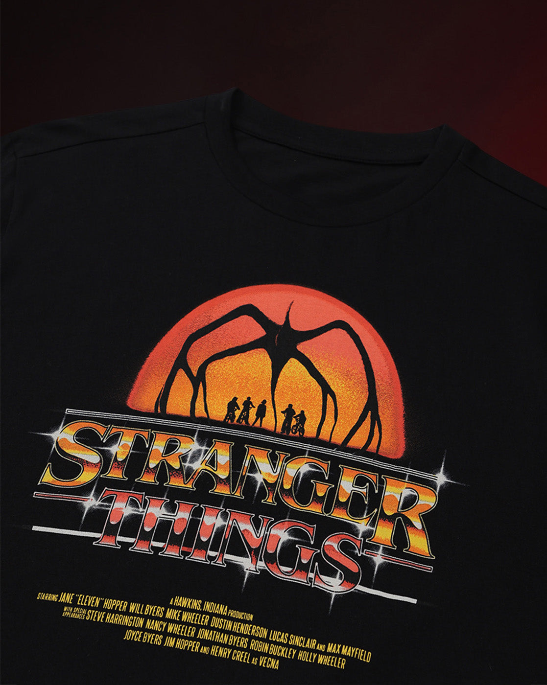 Stranger Things Hawkins Original Regular Fit Tshirt Men