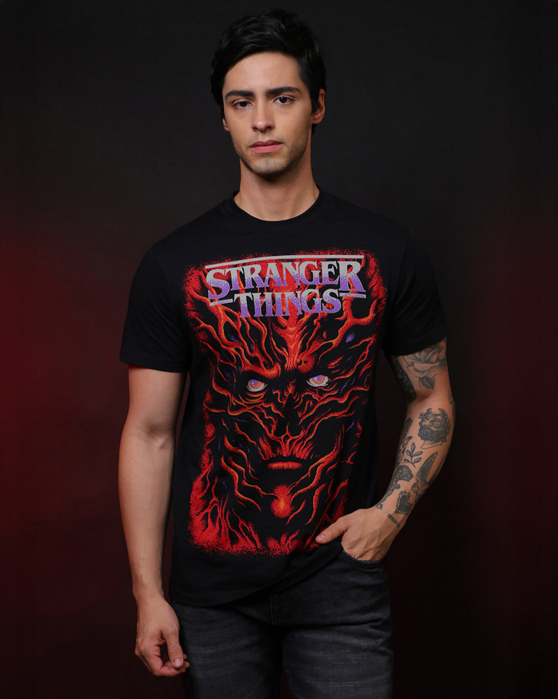 Stranger Things Vecna Regular Fit Tshirt For Men