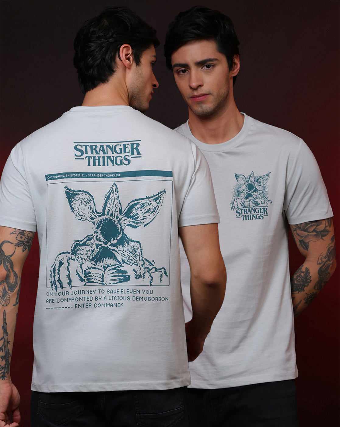 Stranger Things Demogorgon Regular Fit Tshirt Men