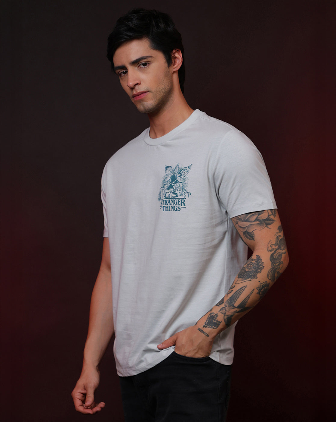 Stranger Things Demogorgon Regular Fit Tshirt Men