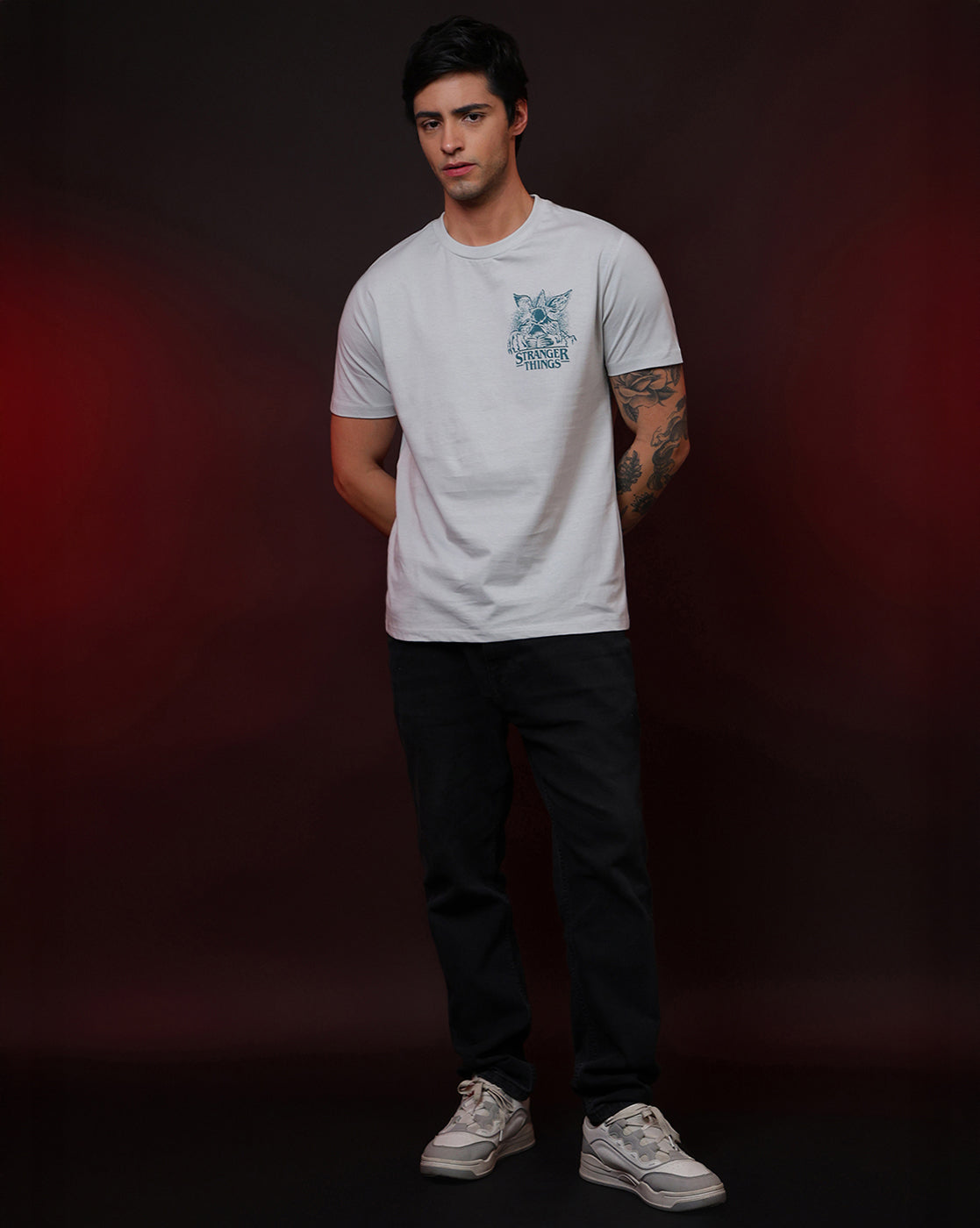 Stranger Things Demogorgon Regular Fit Tshirt Men