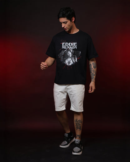 Stranger Things Eddie Munson Oversized Tshirt Unisex