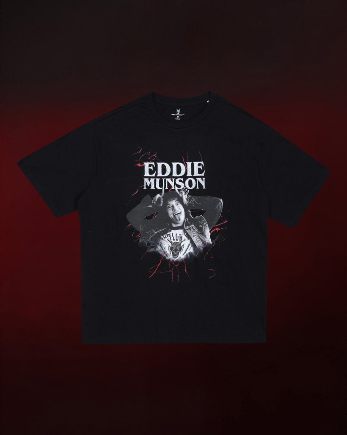 Stranger Things Eddie Munson Oversized Tshirt Unisex