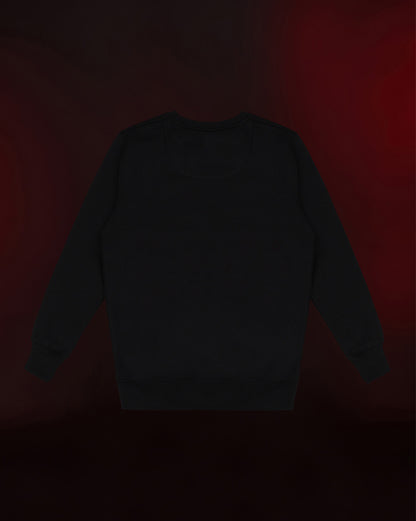 Stranger Things Hellfire Club Ugly Sweater Theme Relaxed Fit Sweatshirt Women