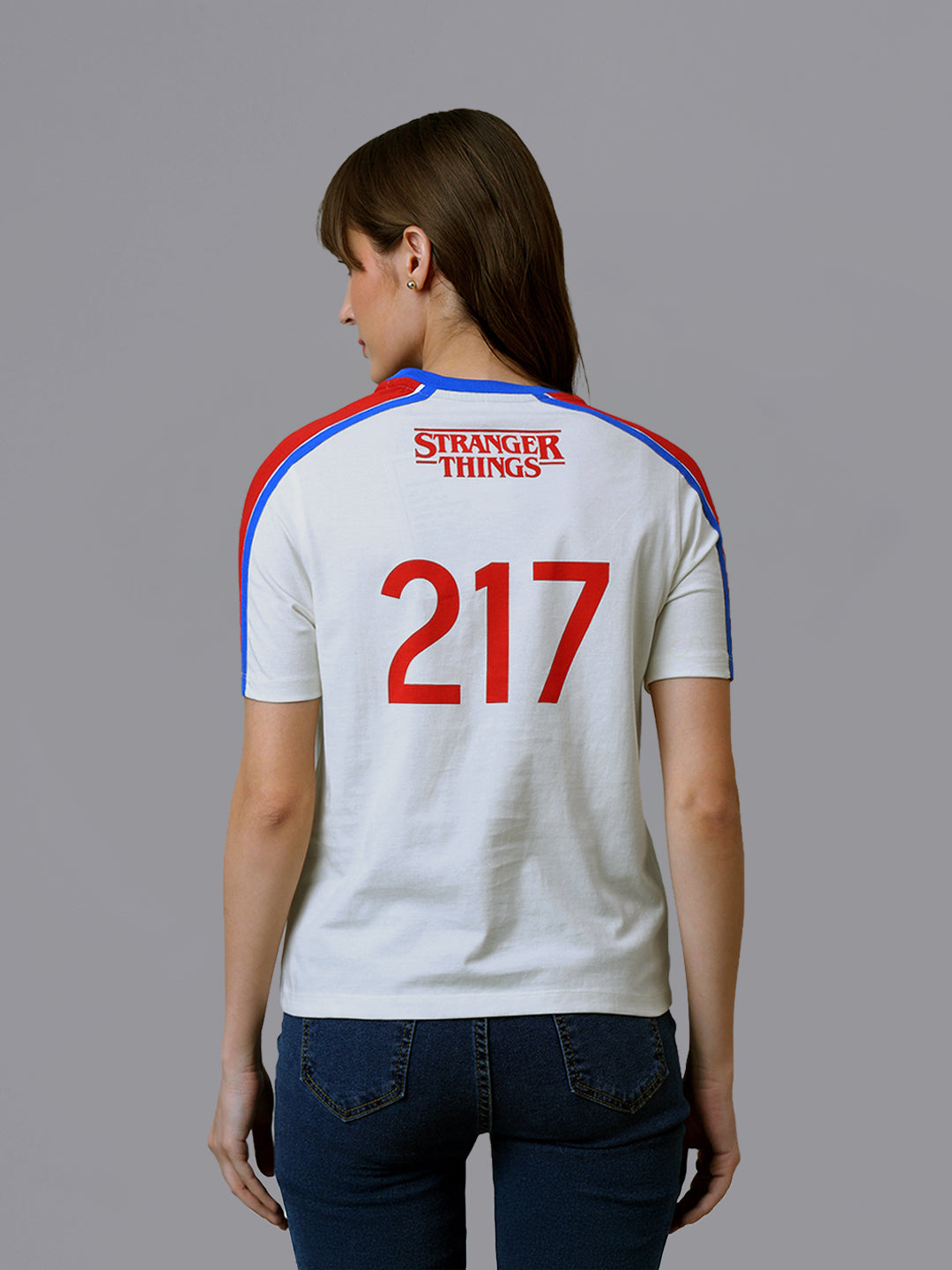 Stranger Things Indiana Original Regular Fit Tshirt For Women