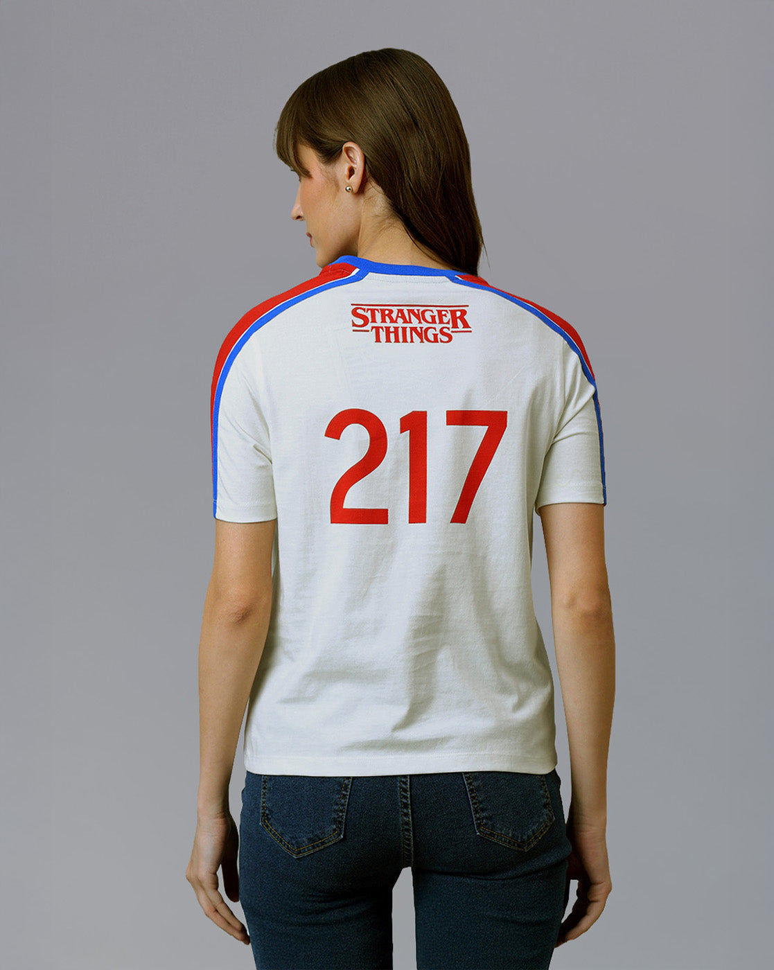 Stranger Things Indiana Original Regular Fit Tshirt For Women