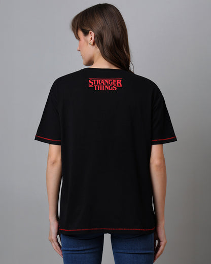 Stranger Things Hellfire Club Oversized Tshirt