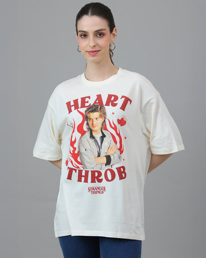 Stranger Things Steve Harrington Heart Throb Tshir