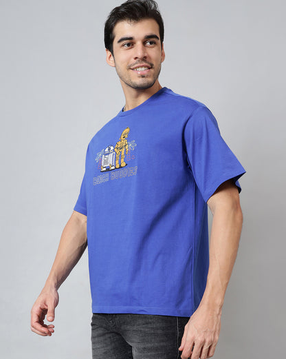 Star Wars Embroidered Oversized Tshirt  Men